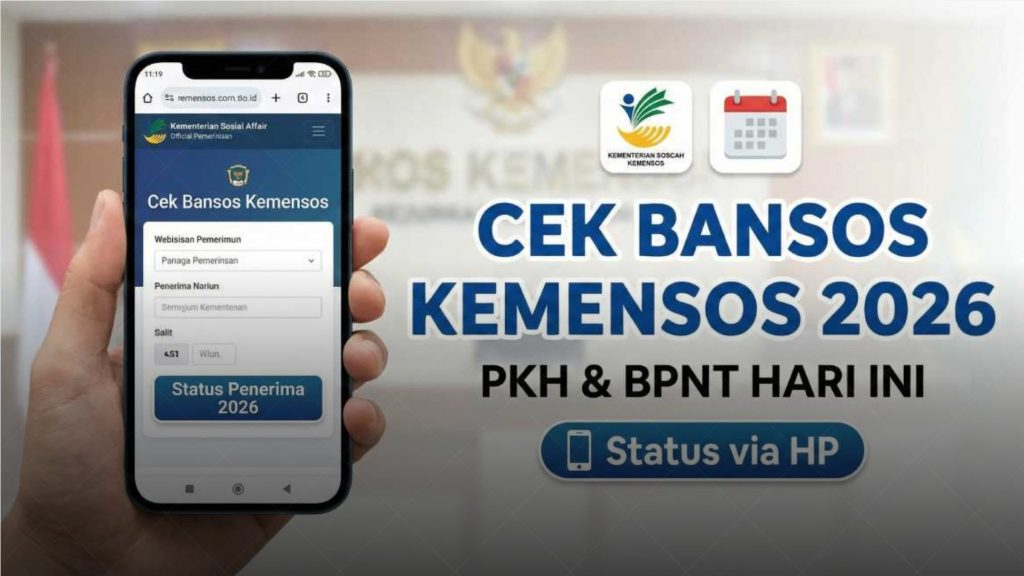 Jadwal Pencairan Bansos PKH dan BPNT 2026
