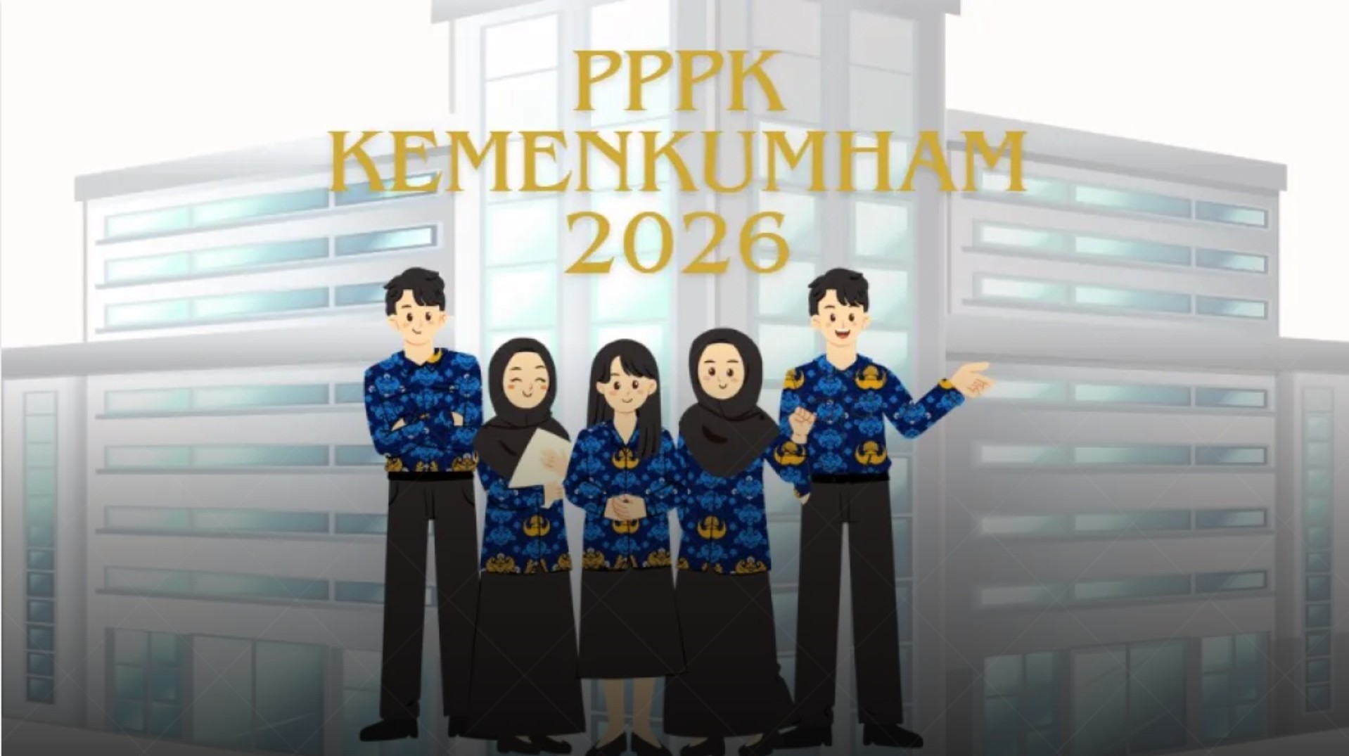 PPPK KemenkumHAM 2026 Buka 500 Formasi! Cek Jadwal, Syarat, dan Panduan Daftarnya