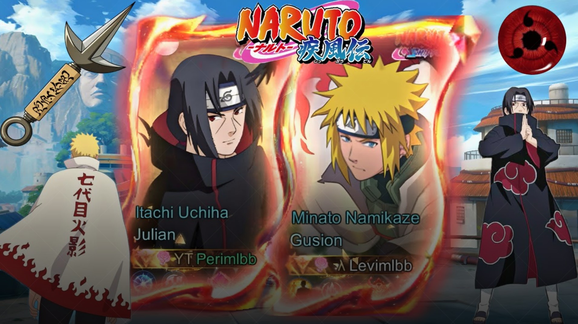 Cuma Rp150 Ribuan! Ini Cara Hemat Dapat Skin Gusion Minato dan Julian Itachi di Event Naruto MLBB 2026